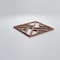 Ekena Millwork Extra Small Killeen Decorative Fretwork Wood Wall Panels, Walnut, 7 3/8"W x 7 3/8"H x 3/8"T WALW08X08X0375KLNWA - alternate 6
